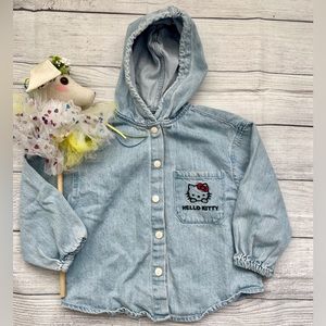Zara Hello Kitty Denim Jacket
